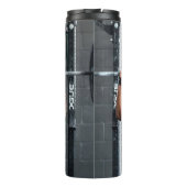 Stärke Fitness Frauen Muskelschwäche Motivierend Thermosbecher (Rückseite)