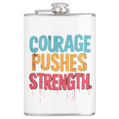 Stärke Flachmann (Vorderseite)