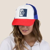 Starke Flagge Israels Truckerkappe (Beispiel)
