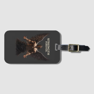 Stärke Forever Dark Angel Design – Motivierend Gepäckanhänger