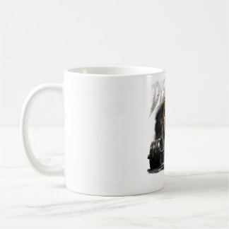 starke Frau, Fitnessstudio Mädchen, Frauenfitness, Kaffeetasse