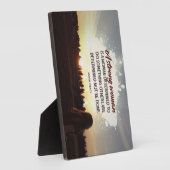 Starke Frau Fotoplatte (Seite)