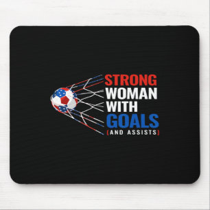 Starke Frau Mit Zielen (und Ists) Mädchen Frauen S Mousepad