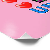 starke Frau Poster (Ecke)