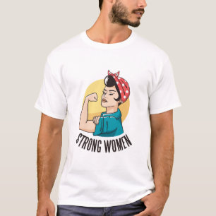 Starke Frau Power Frau T- T-Shirt