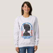 starke Frau Sweatshirt (Vorne ganz)