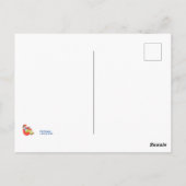 Starke Frauen "Feministin" Postkarte (Rückseite)