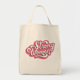 Starke Frauen Motivierend Tote Bag - Empowerment Tragetasche