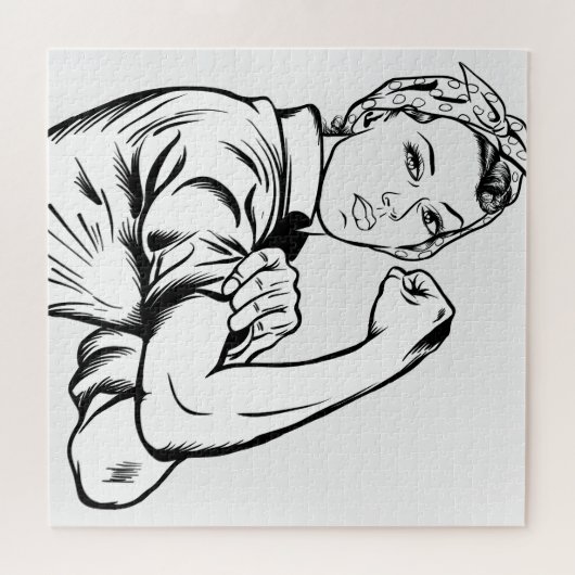 Starke Frauen Puzzle (Horizontal)