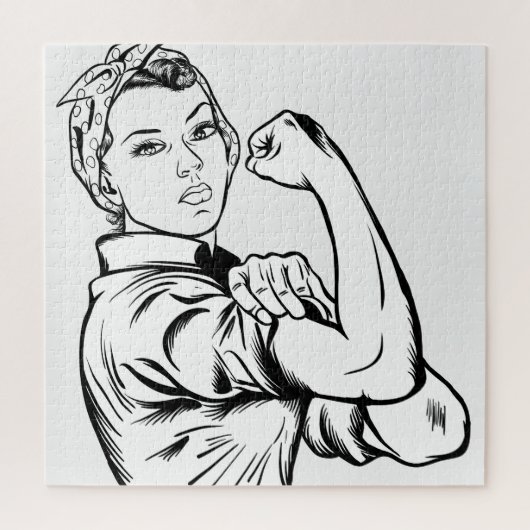 Starke Frauen Puzzle (Vertikal)