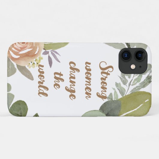 starke Frauen verändern die Welt Girl-Power Case-Mate iPhone Hülle (Rückseite (Horizontal))