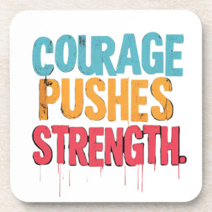 Stärke Getränkeuntersetzer