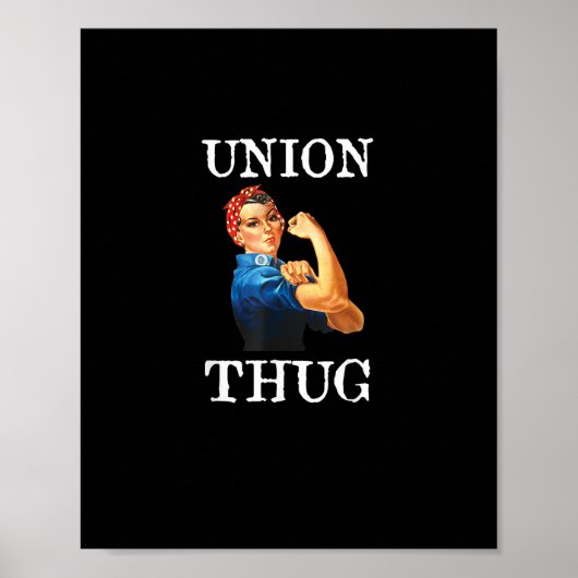 Starke Gewerkschaft, Solidarität und Gewerkschaft Poster (Vorne)