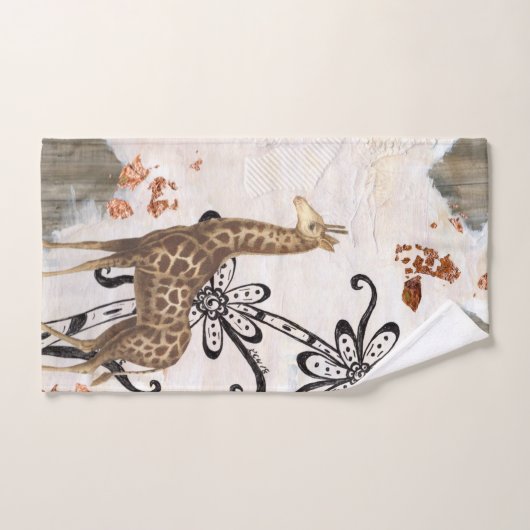 Starke Giraffe Badhandtuch Set (Handtuch)