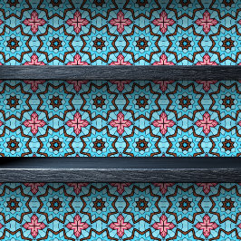 Starke Glass Star Bursts und Crosses Small Print Tapete