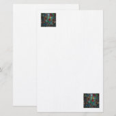 Starke Glass Stationery Briefpapier (Vorne/Hinten)