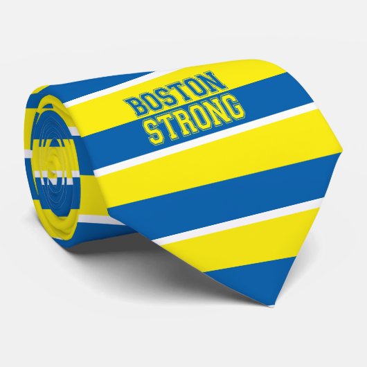Starke grafische Art Bostons Krawatte (Gerollt)