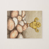 Starke Henne Karte Puzzle (Horizontal)