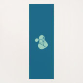 Starke heute, stärkere Zukunft personalisiert Yogamatte (Rückseite)