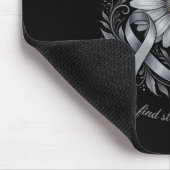 Stärke Hoffnung Mut Parkinson-Bewusstsein Gänseblü Mousepad (Ecke)