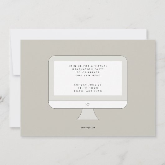 Stärke im Abschluss der Vielfalt Einladung (Rückseite)