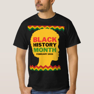 Stärke im Diversity: Schwarze Geschichte Monat Feb T-Shirt