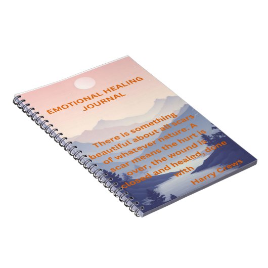 Stärke in jedem Schlaganfall: emotionale Heilungsz Notizblock (Rechte Seite)