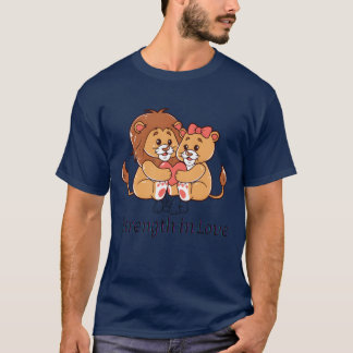 Stärke in Liebe Junge T-Shirt