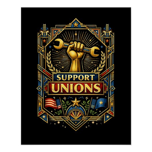 Stärke in Solidarität Poster (Vorderseite)