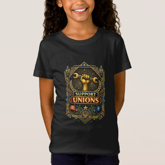 Stärke in Solidarität T-Shirt (Vorderseite)