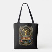 Stärke in Solidarität Tasche (Rückseite)