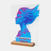 Stärke in Stille  Acrylschild (Winkel)
