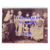 Stärke in Zahlen Kalender (Titelbild)