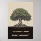 Stärke inmitten von Widrigkeiten Poster (Vorne)