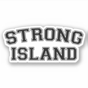 Starke Insel, NYC, USA Aufkleber