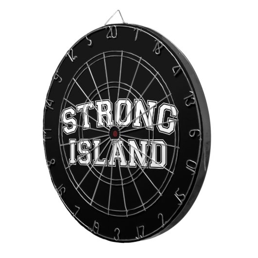 Starke Insel, NYC, USA Dartscheibe (Vorderseite rechts)