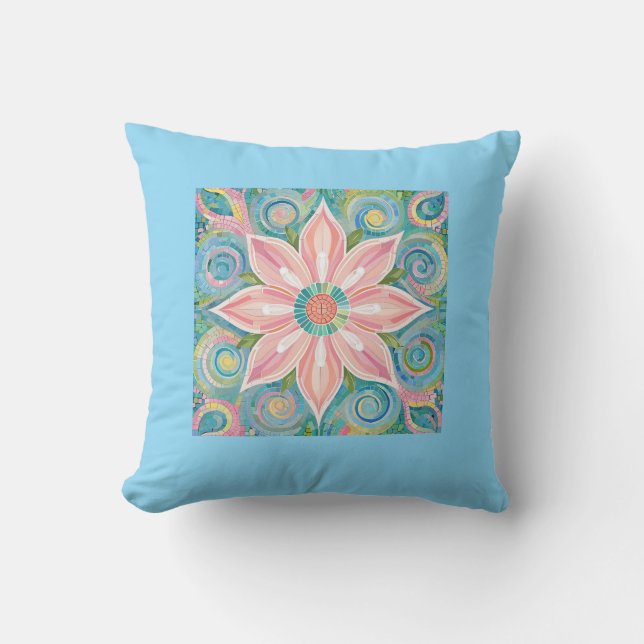 Starke Inspiration bleibe Kissen (Vorderseite)