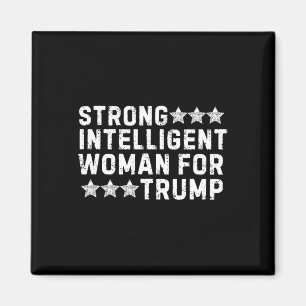 Starke intelligente Frau für Trump Girl Mega-Fraue Magnet