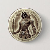 STÄRKE IST NICHT DER KÖRPER- M BHM2025 BUTTON (Vorderseite)