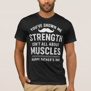 "Stärke ist nicht immer laut — Danke, Vater." T-Shirt