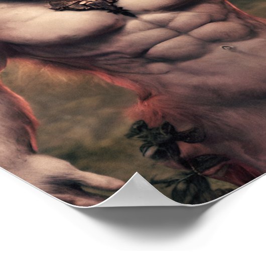 Starke junge Taurus Poster (Ecke)