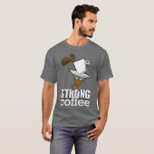 Starke Kaffee-Familie T-Shirt (Vorne ganz)
