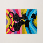 Starke Katzen Puzzle (Horizontal)