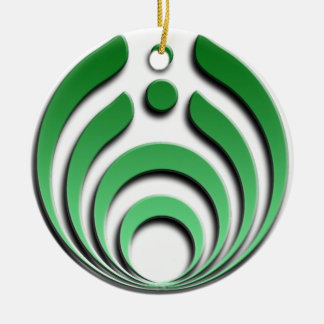 Stärke Keramik Ornament