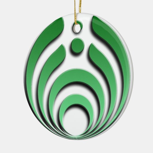 Stärke Keramik Ornament (Links)