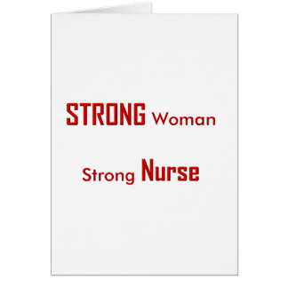 Starke Krankenschwester