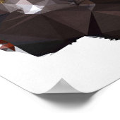 Stärke - Kubistika von Boris Draschoff Poster (Ecke)