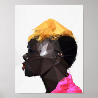 Stärke - Kubistika von Boris Draschoff Poster