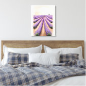 Starke Leinwand - Feldmalerei auf Lavendel (Insitu (Schlafzimmer))