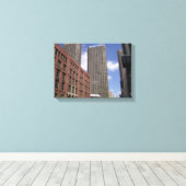 Starke Leinwand im Stadtzentrum von Chicago (Insitu (Holzboden))